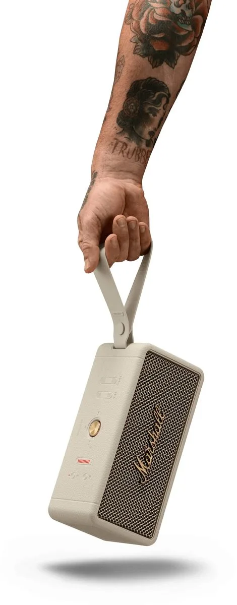 Marshall Middleton Crème Enceintes Bluetooth portables
