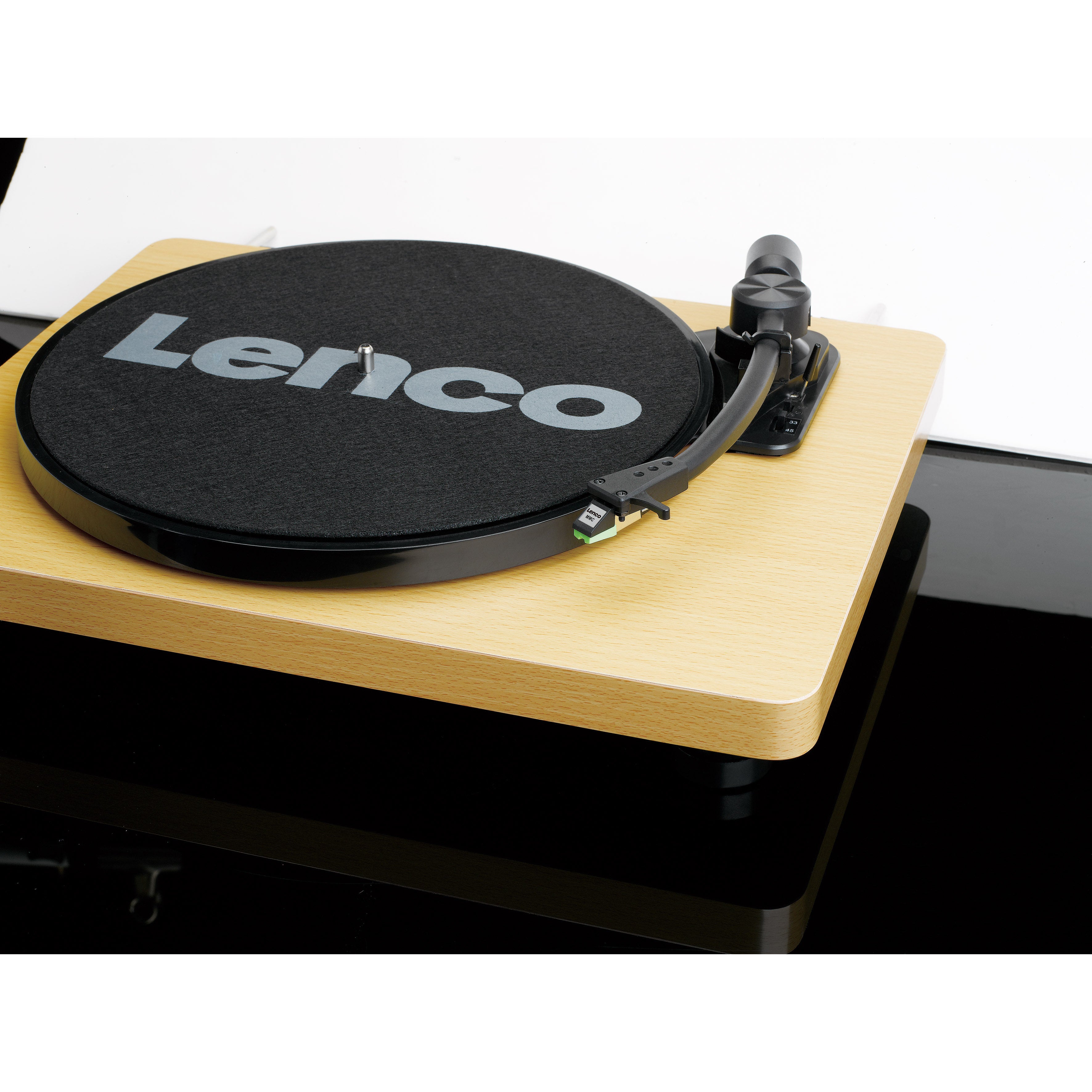Lenco L-30 Wood USB platenspeler