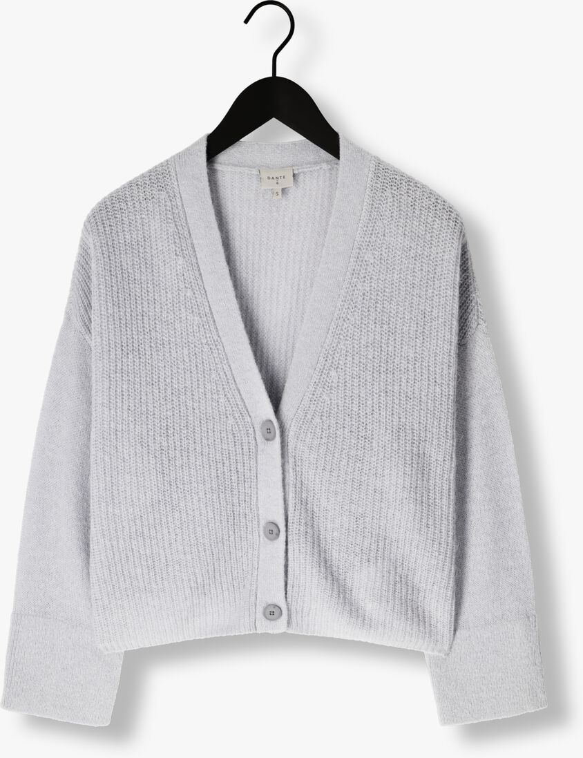 blauwe dante6 vest utah cropped cardigan