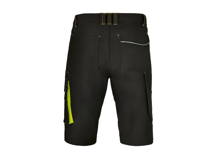 Korte heren werkbroek met stretch