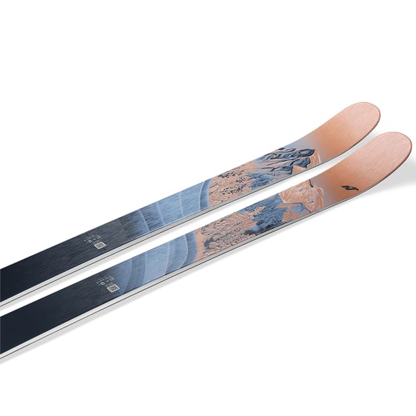 Ski NORDICA SANTA ANA 97 BLEU/SAUMON