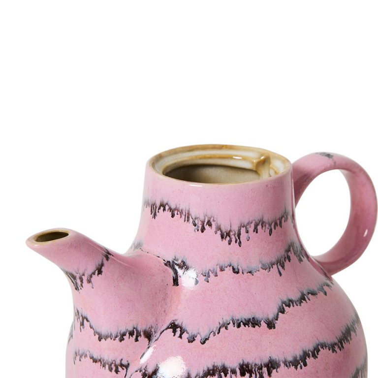 HKliving 70's Ceramic koffiepot afternoon