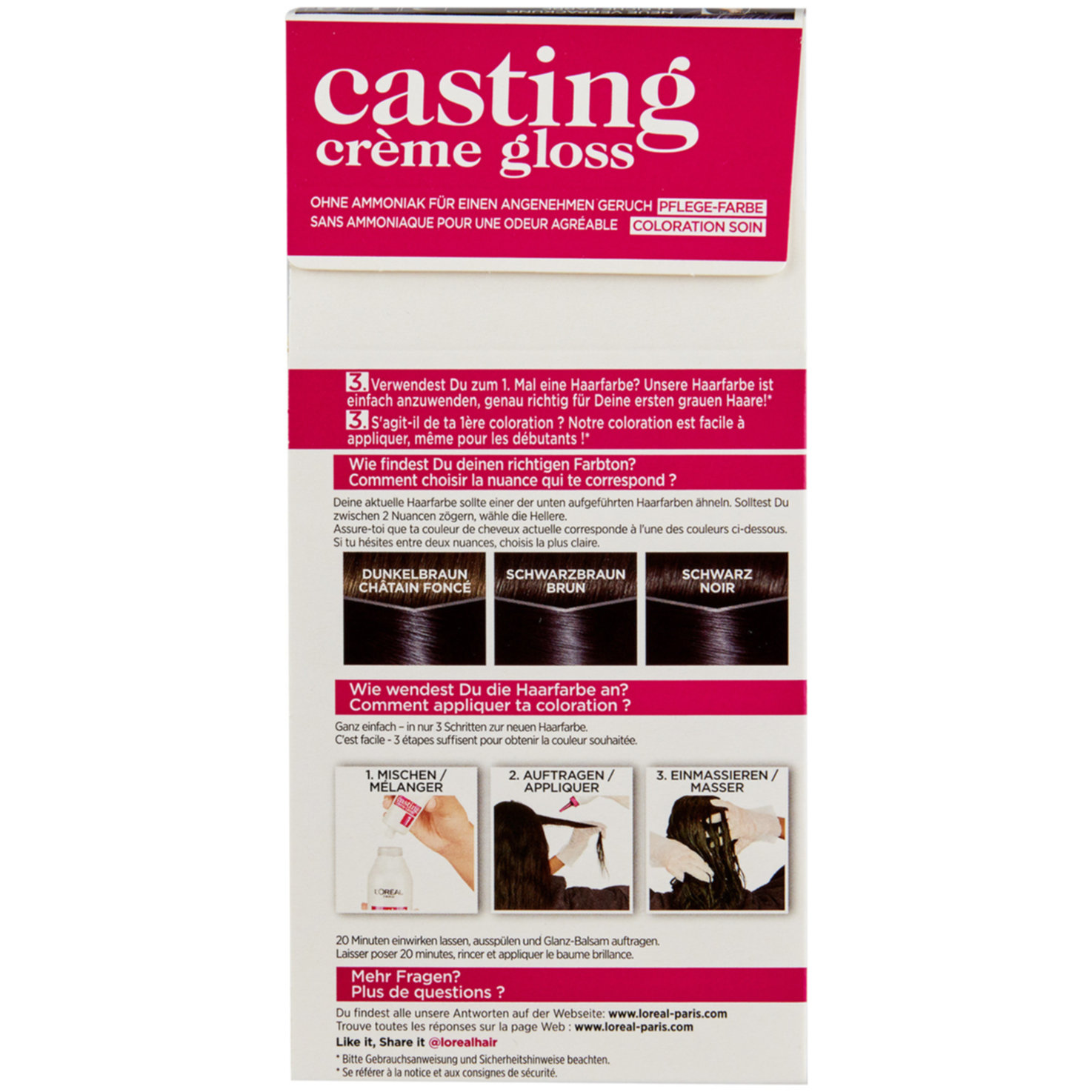 Casting Crème Gloss 210 Blauschwarz