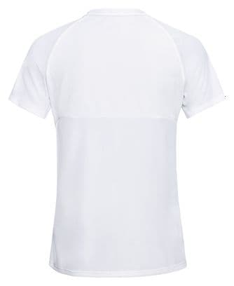 Maillot Manches Courtes Odlo Essential Chill-Tec Femme Blanc