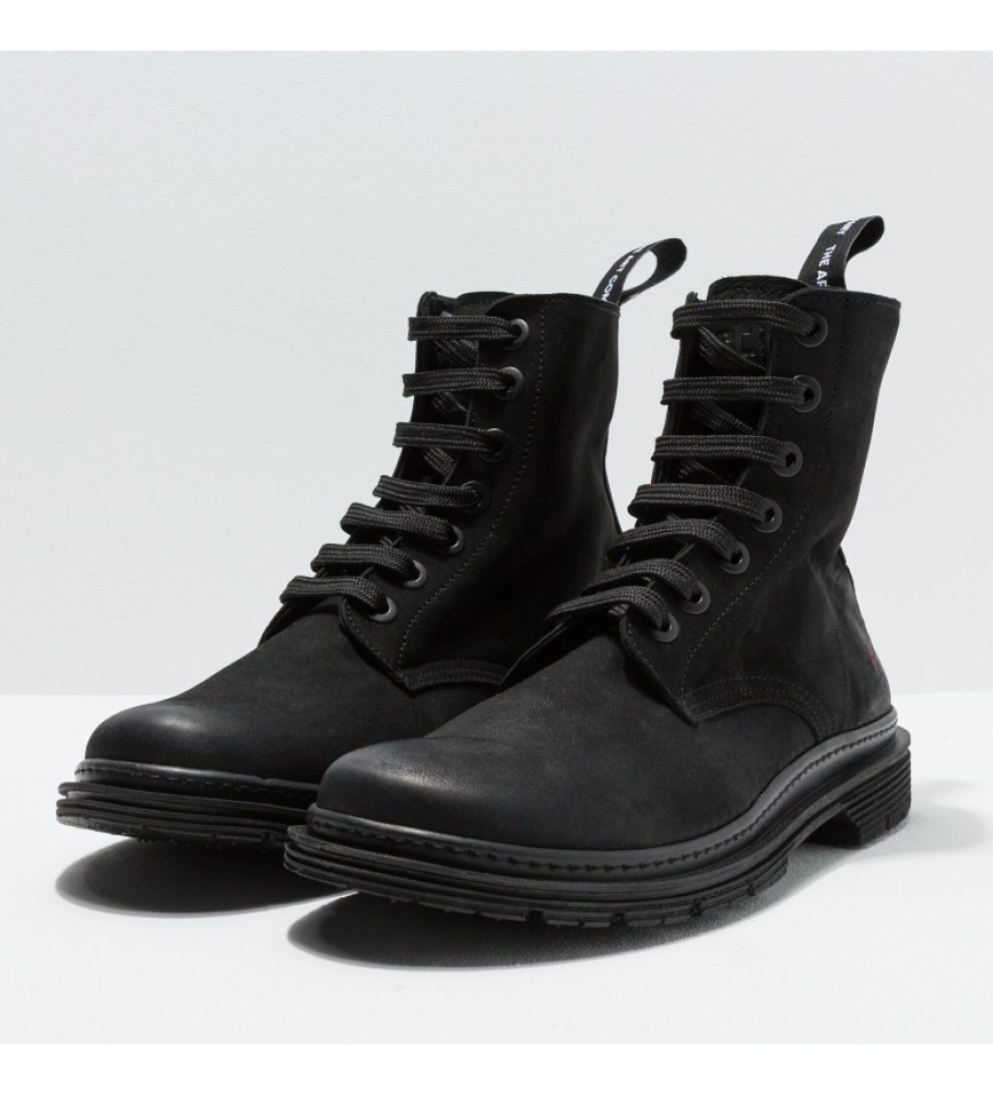 Botas de couro preto Art 1891 Birmingham