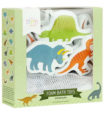 A Little Lovely Company Badespielzeug - 14 st. - Dinosaurs