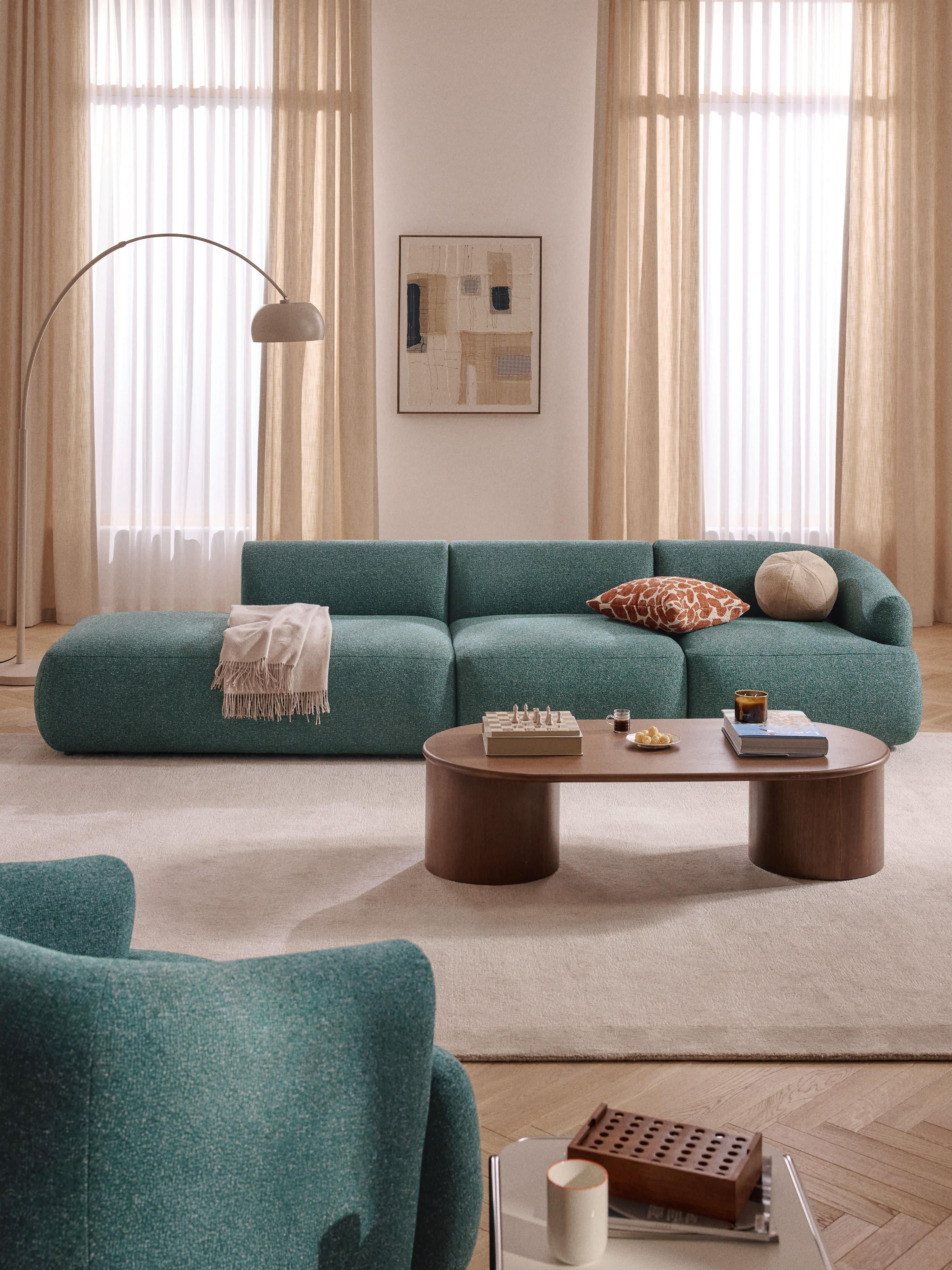 Modulaire XL bouclé bank Sofia