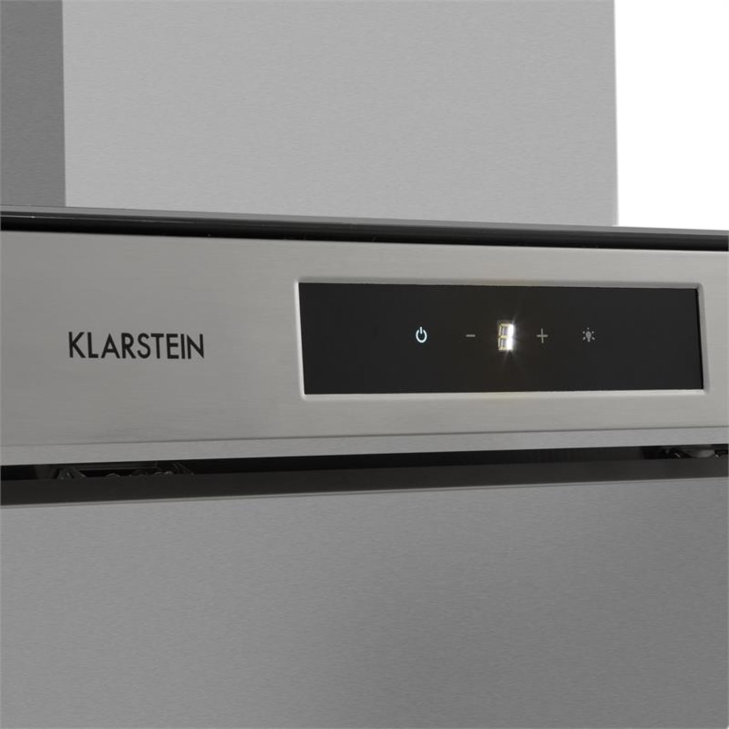 Balzac 60 Dunstabzugshaube 60 cm 210W 610m³/h LED Touch Edelstahl Glas