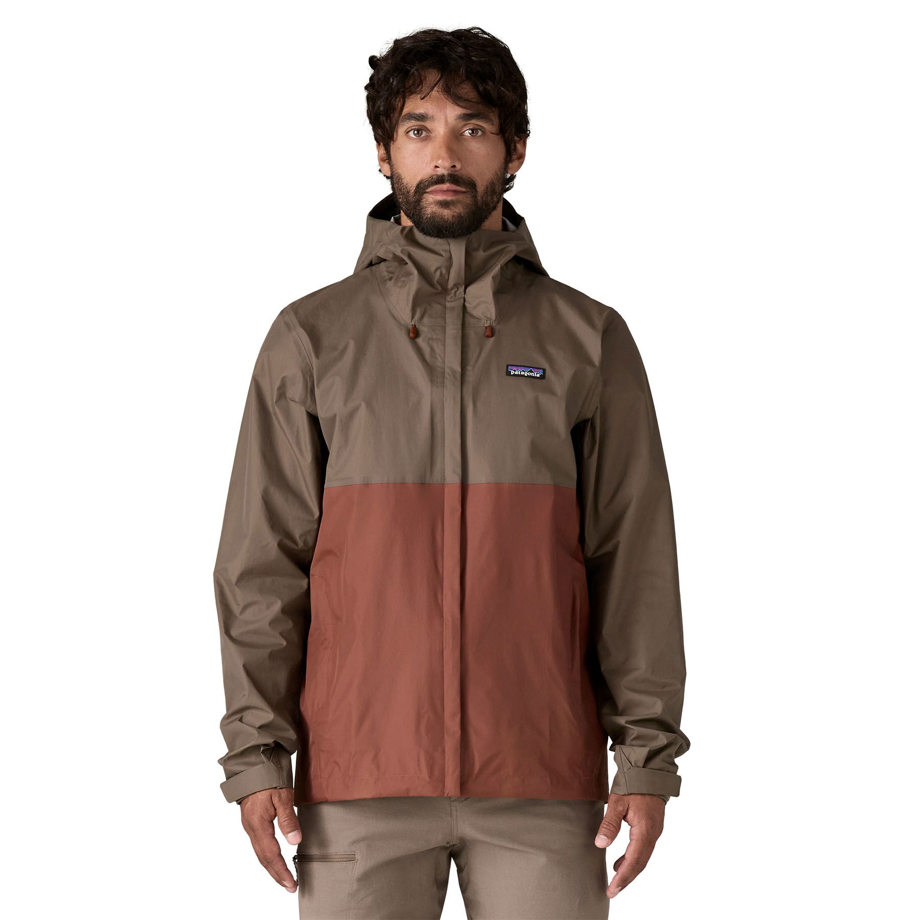 Patagonia Torrentshel 3-lags regnjakke, herre (Brown)