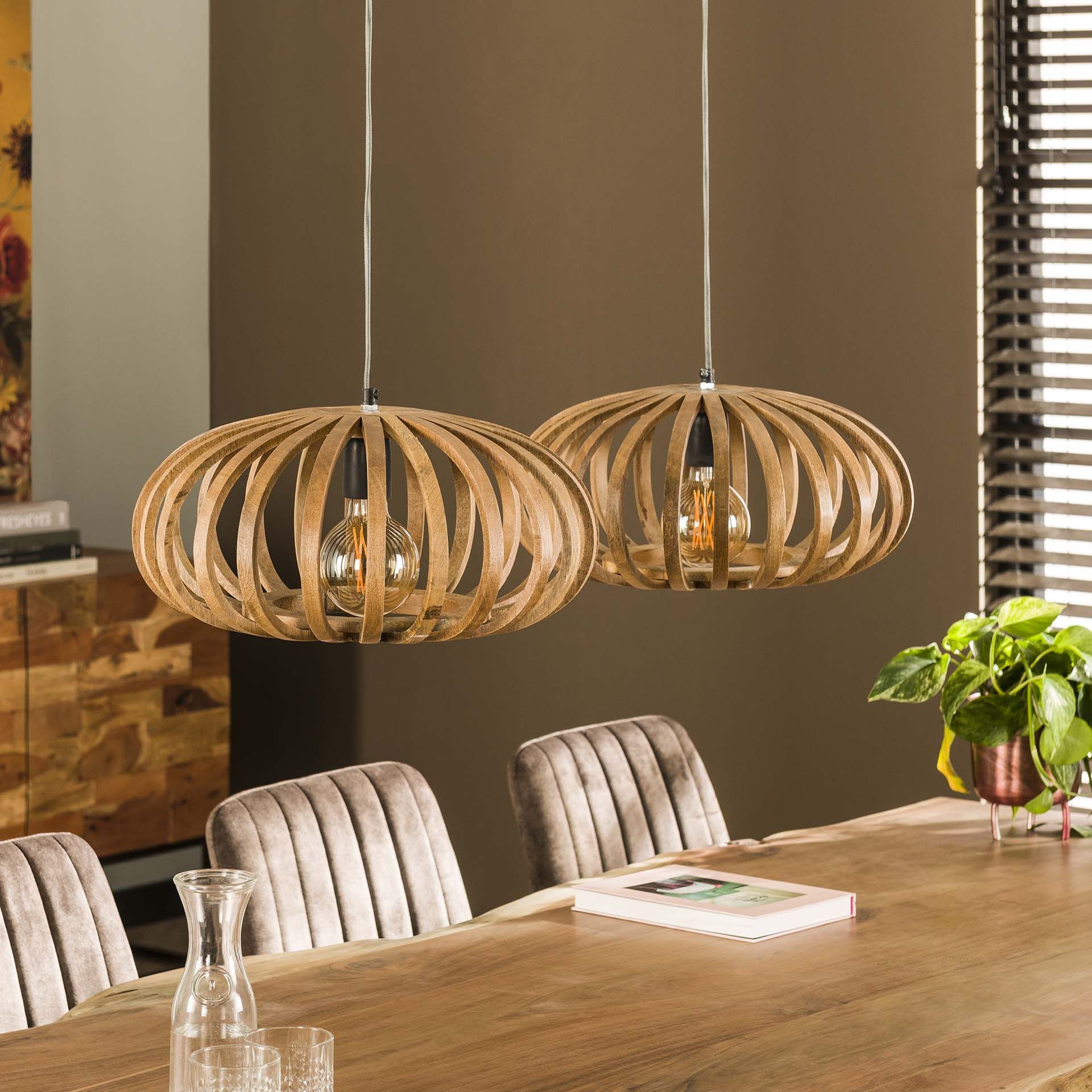 Pendelleuchte 2L STRIPES