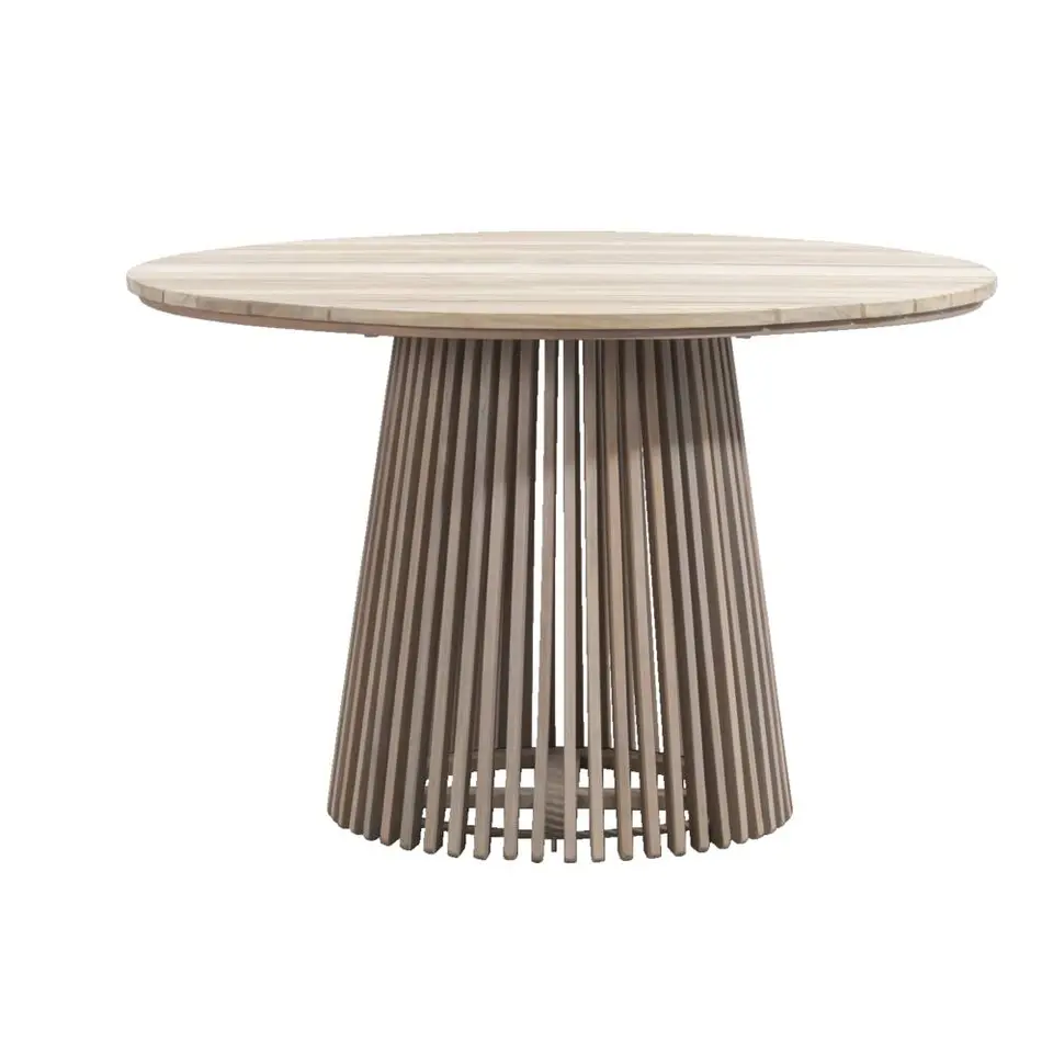 Tuintafel Saône - acacia - 76xØ120 cm