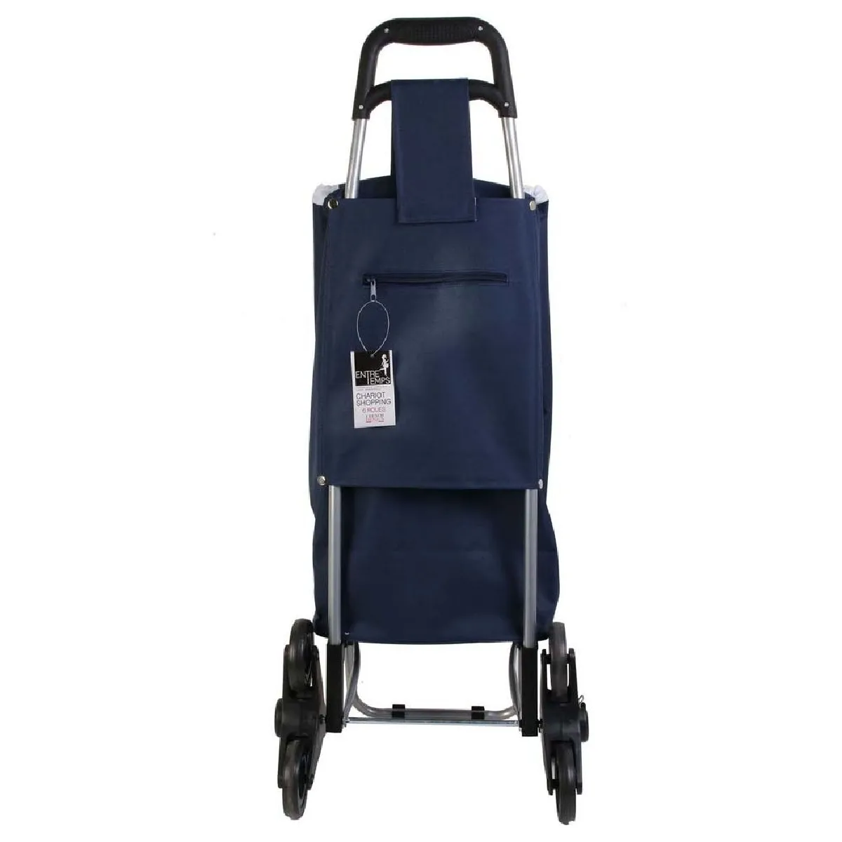Entre Temps Chariot Shopping Bleu
