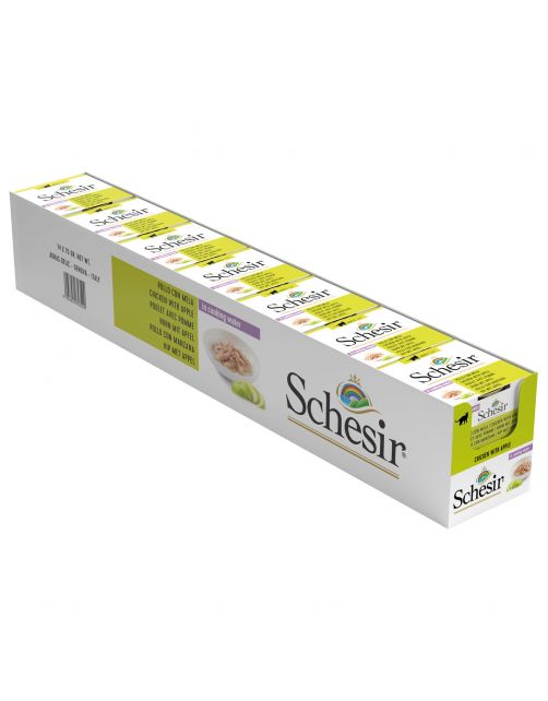 Schesir Kat Blik Gelei 75 g - Kattenvoer
