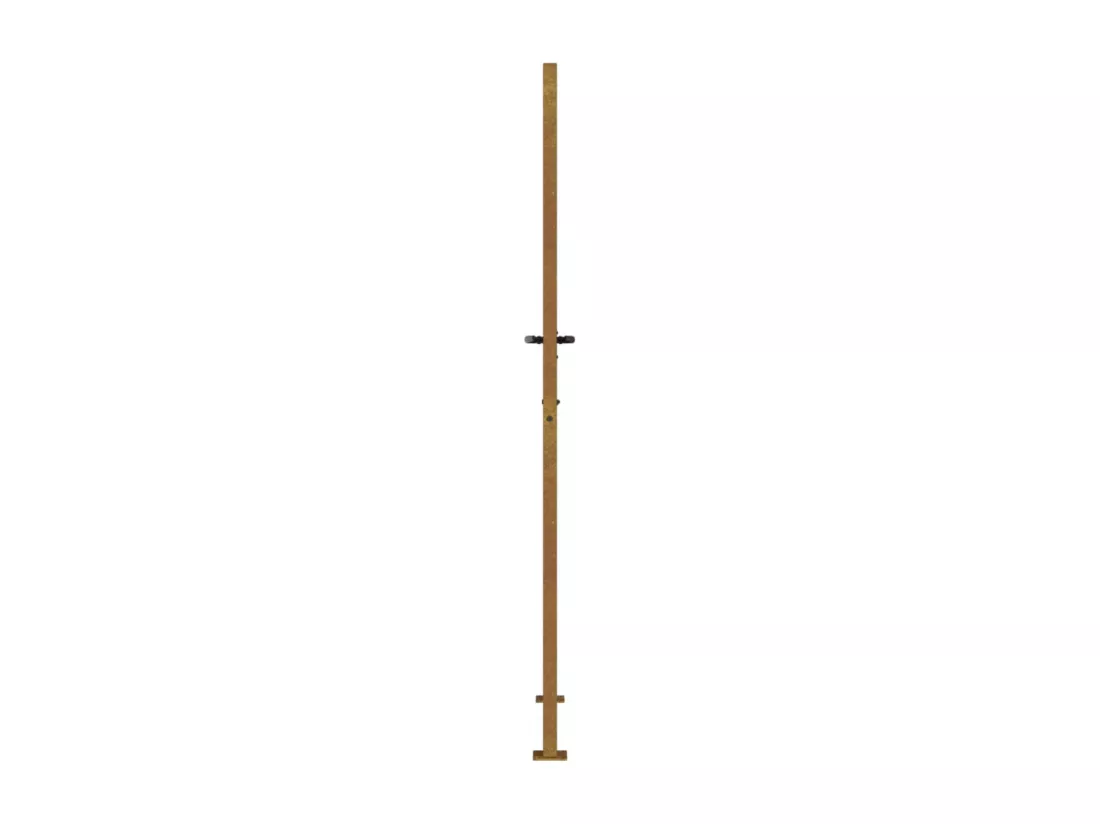 Portail de jardin 105x205 cm acier corten