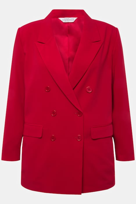 Blazer, Loose Fit, doppelreihig, Revers