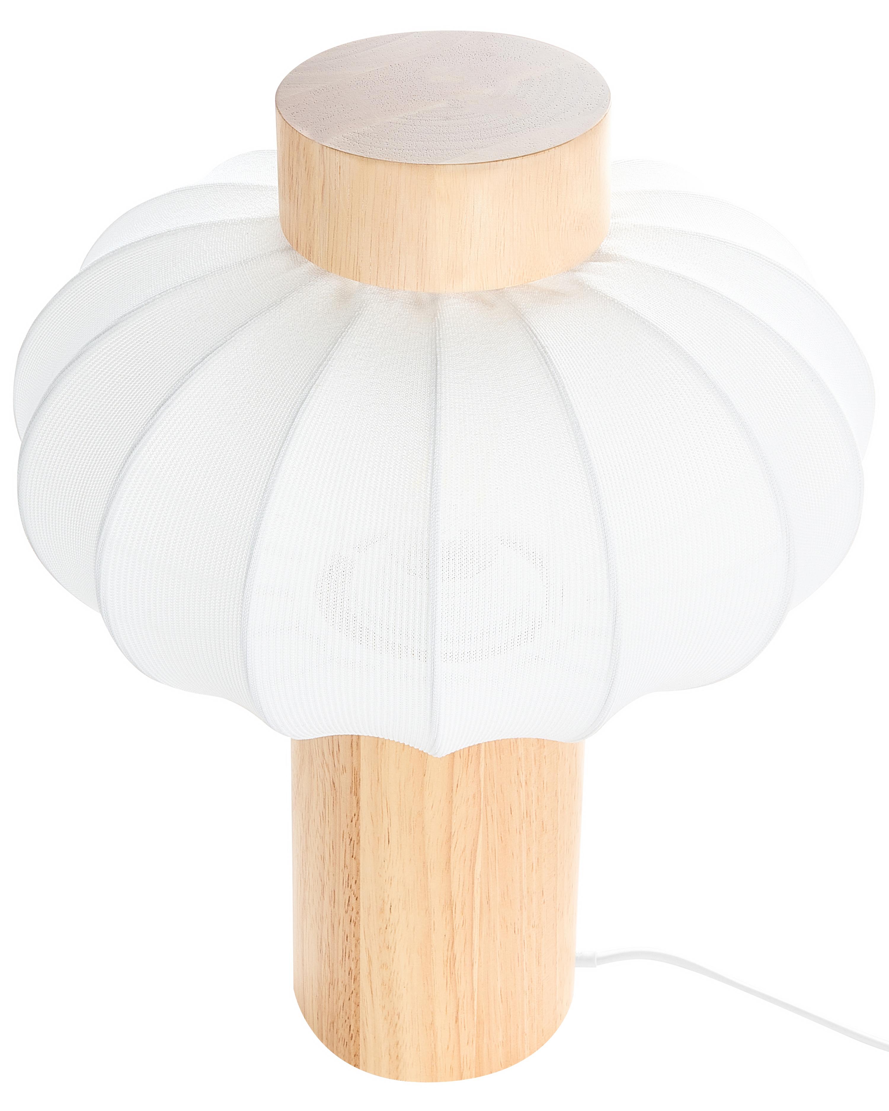 Tafellamp ABENS Hout Lichtbruin