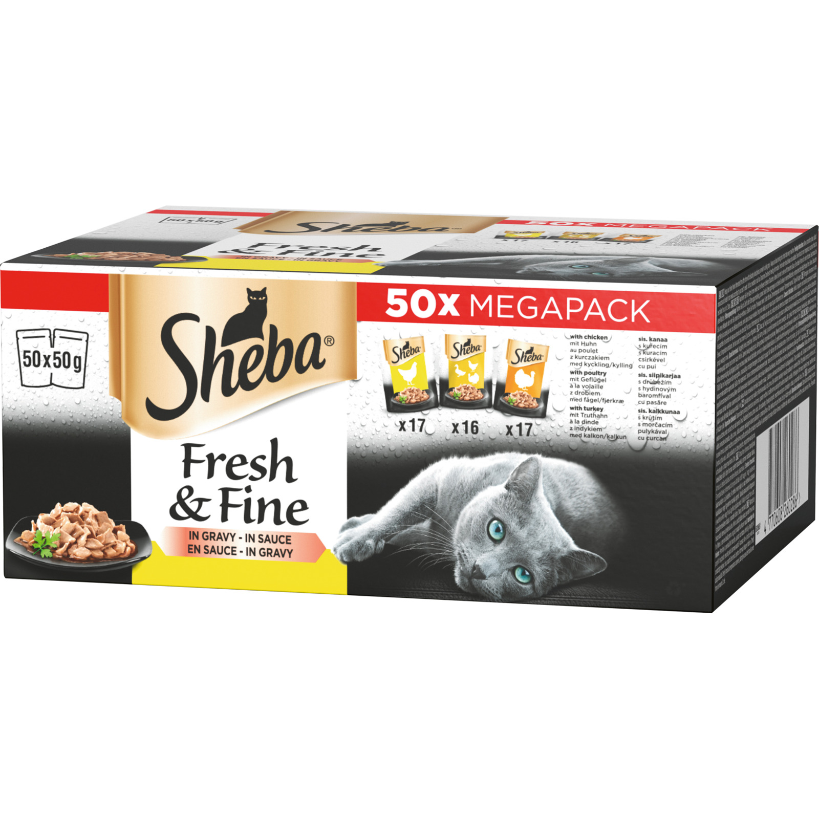 Sheba Fresh & Fine Geflügel 50 x 50 g