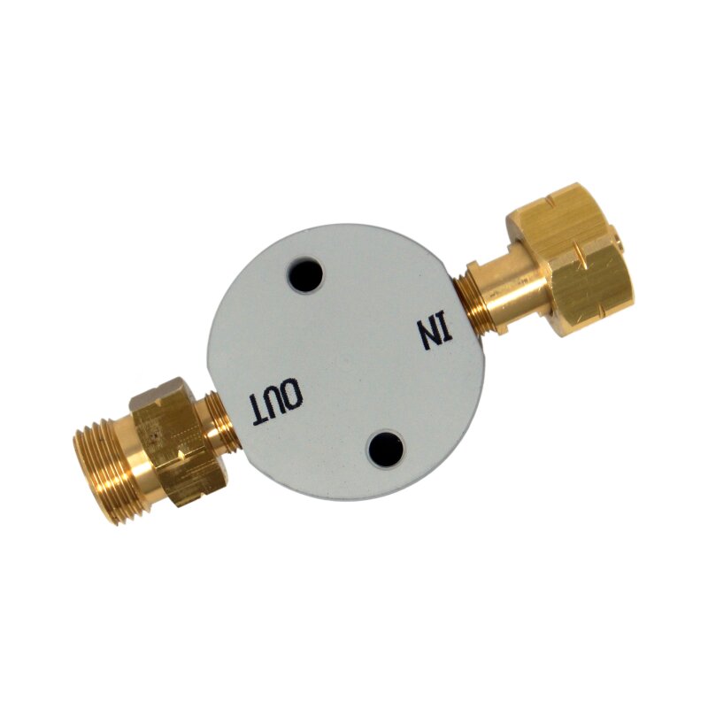 [GEPRÜFT] DREHMEISTER Gasflaschenfilter Smart W21,8 x 1/14 LH