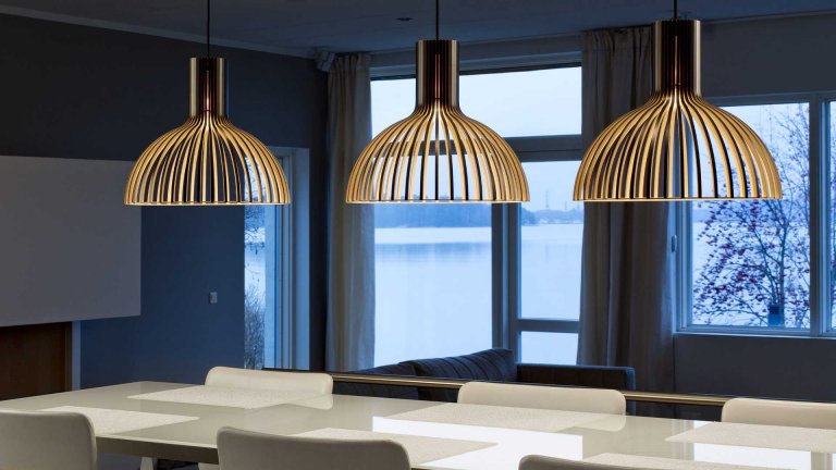 Secto Design Victo Small 4251 hanglamp Ø45 wit