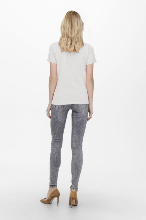 Only witte dames t-shirt