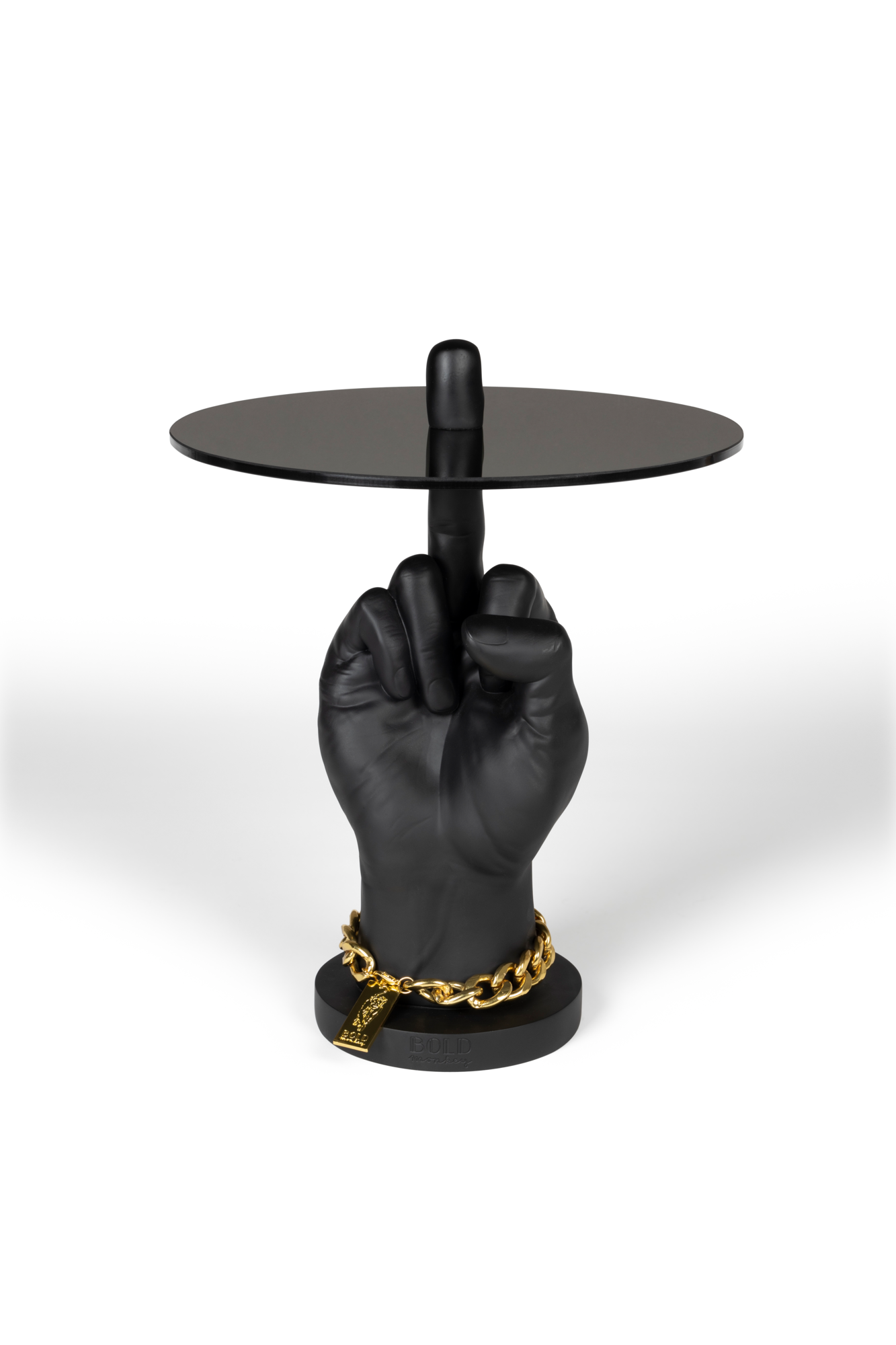 FOTHER MUCKER SIDE TABLE BLACK