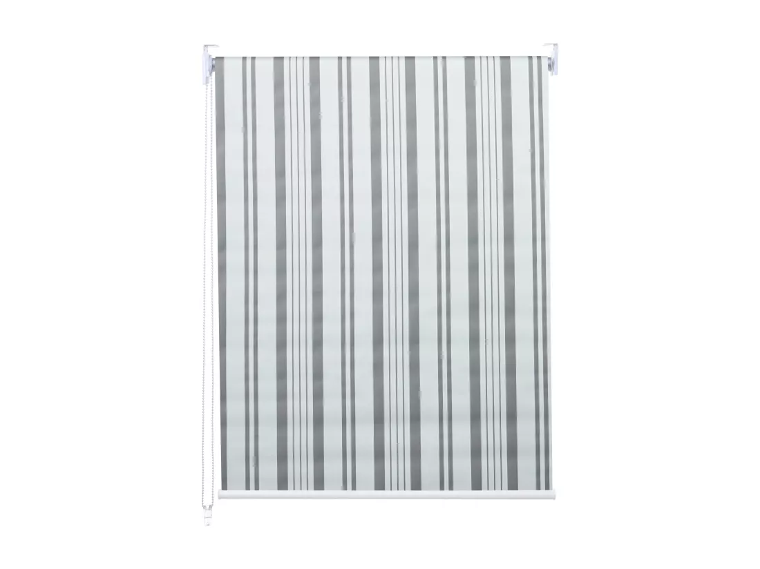 Store enrouleur de fenêtre blanche 50 x 0.03 x 160 cm 04_0004422