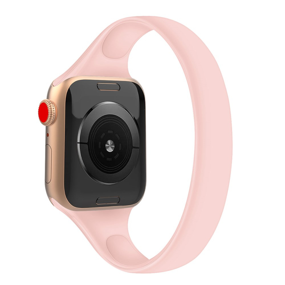 Apple Watch (40/38mm) Silikon Sport Armband (Gelenkumfang: 180mm) - Rosa