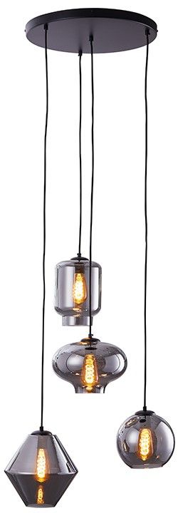 Hanglamp 4-lichts rond Connor B45 x D45 cm