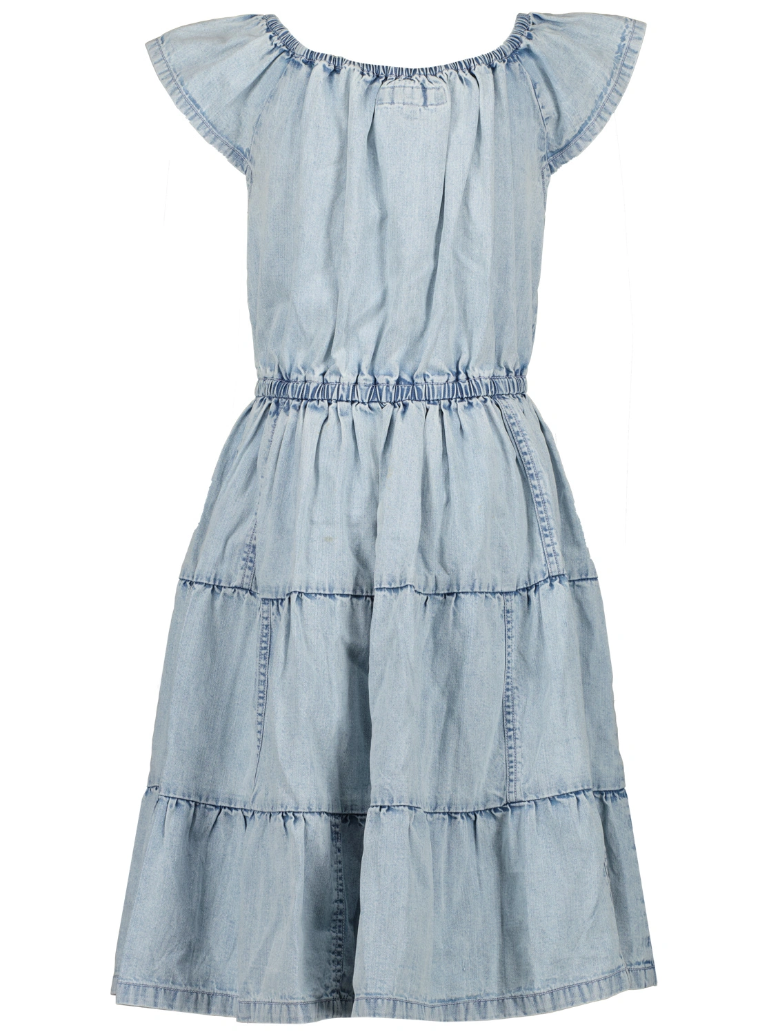 Midi-Kleid PERLOES in mid blue wash