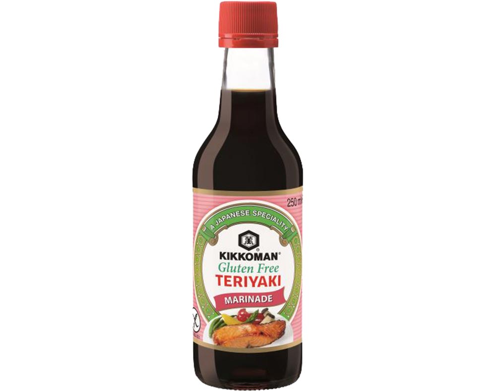 MOLHO KIKKOMAN TERIYAKI SEM GLÚTEN 250ML