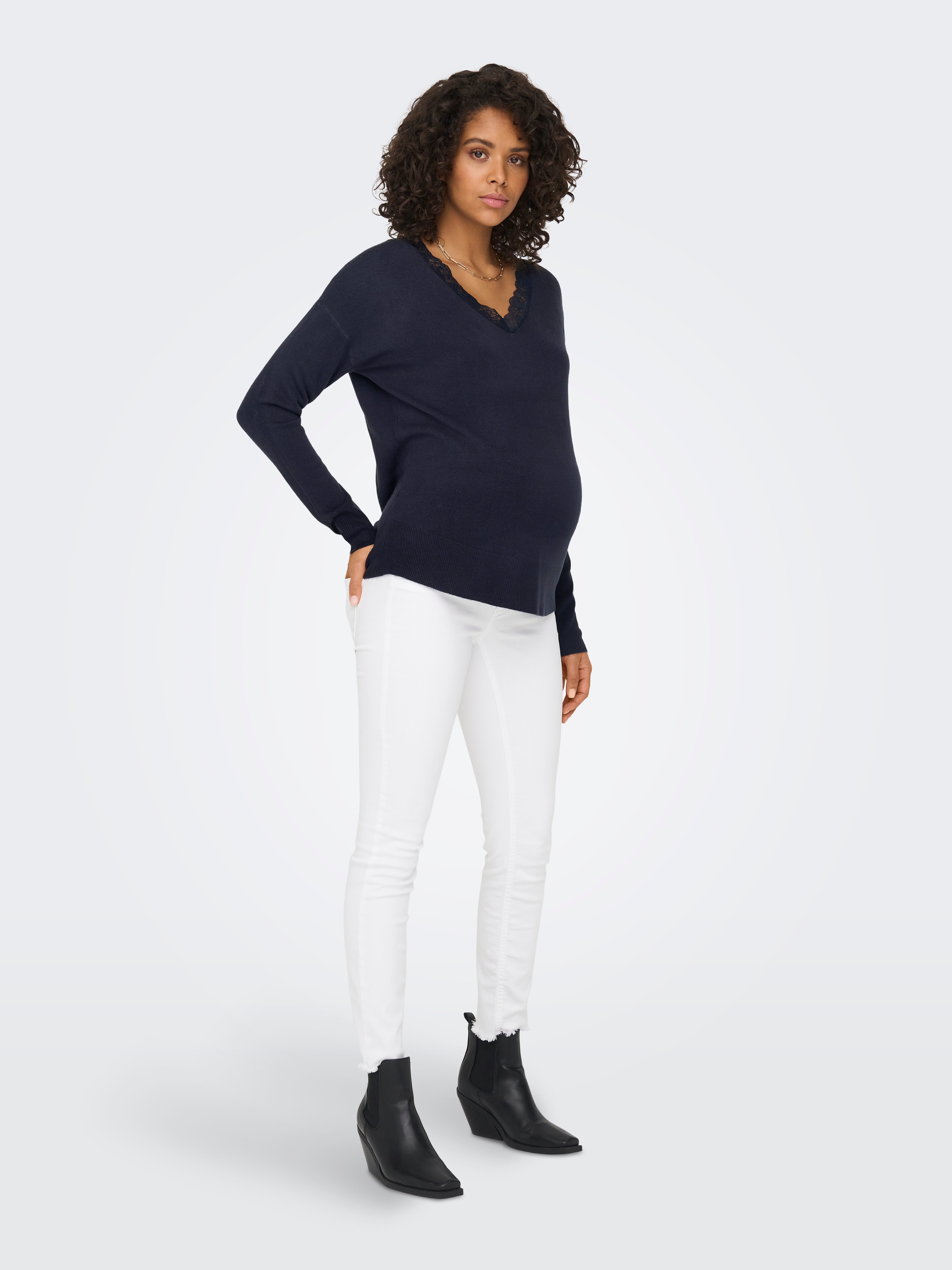 OLMSUNNY Strickpullover Night Sky