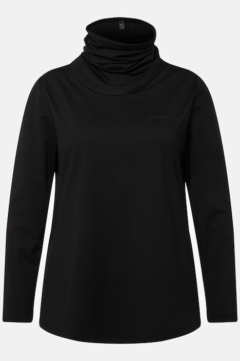 Ski-Funktionsshirt, schnelltrocknend, Loop, Langarm
