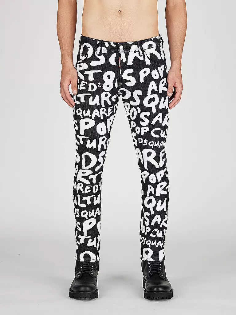 DSQUARED2 Jeans Slim Fit SKATER JEAN schwarz