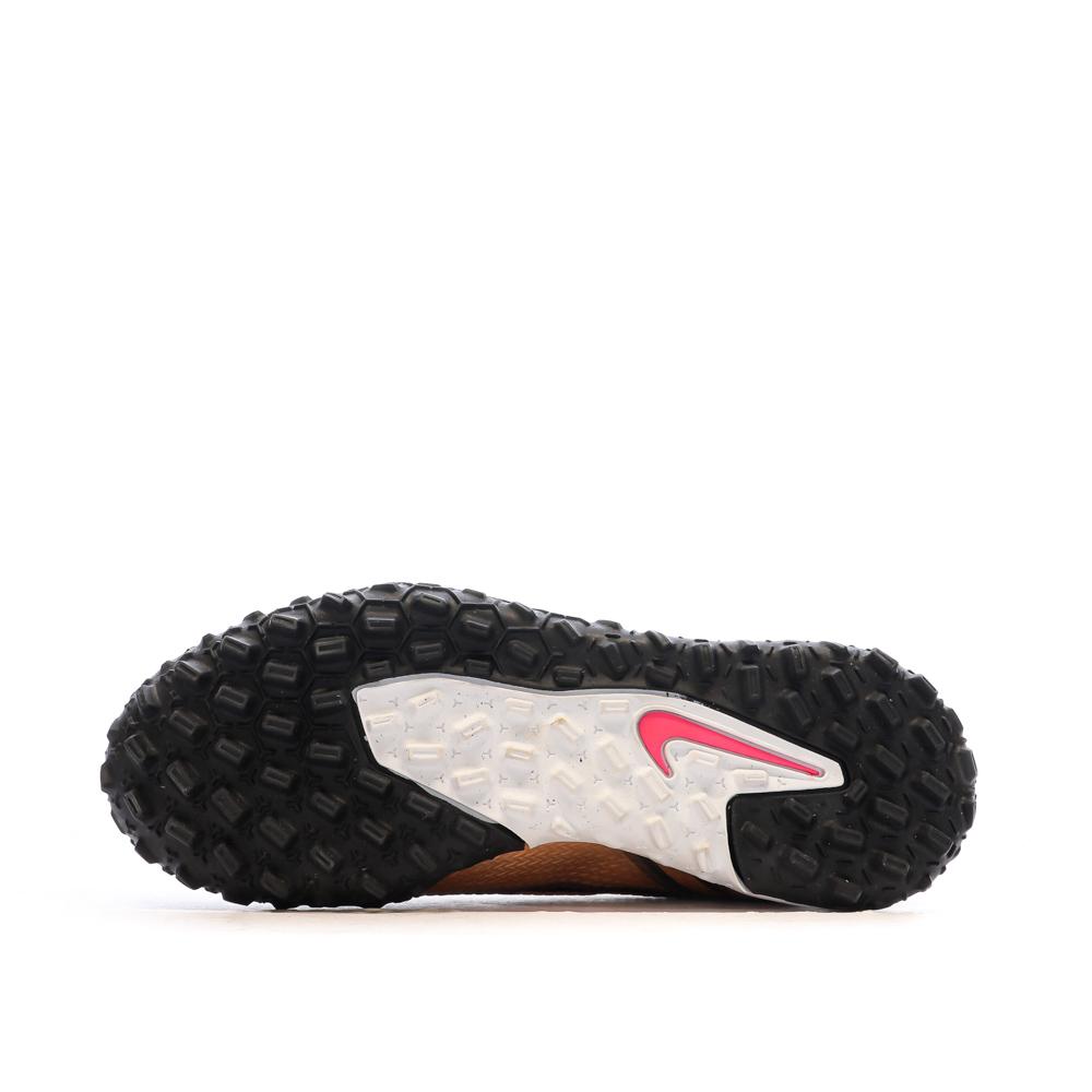 Nike Chaussures de Foot Noir/Bronze Junior Nike Phantom GT2 Academy TF