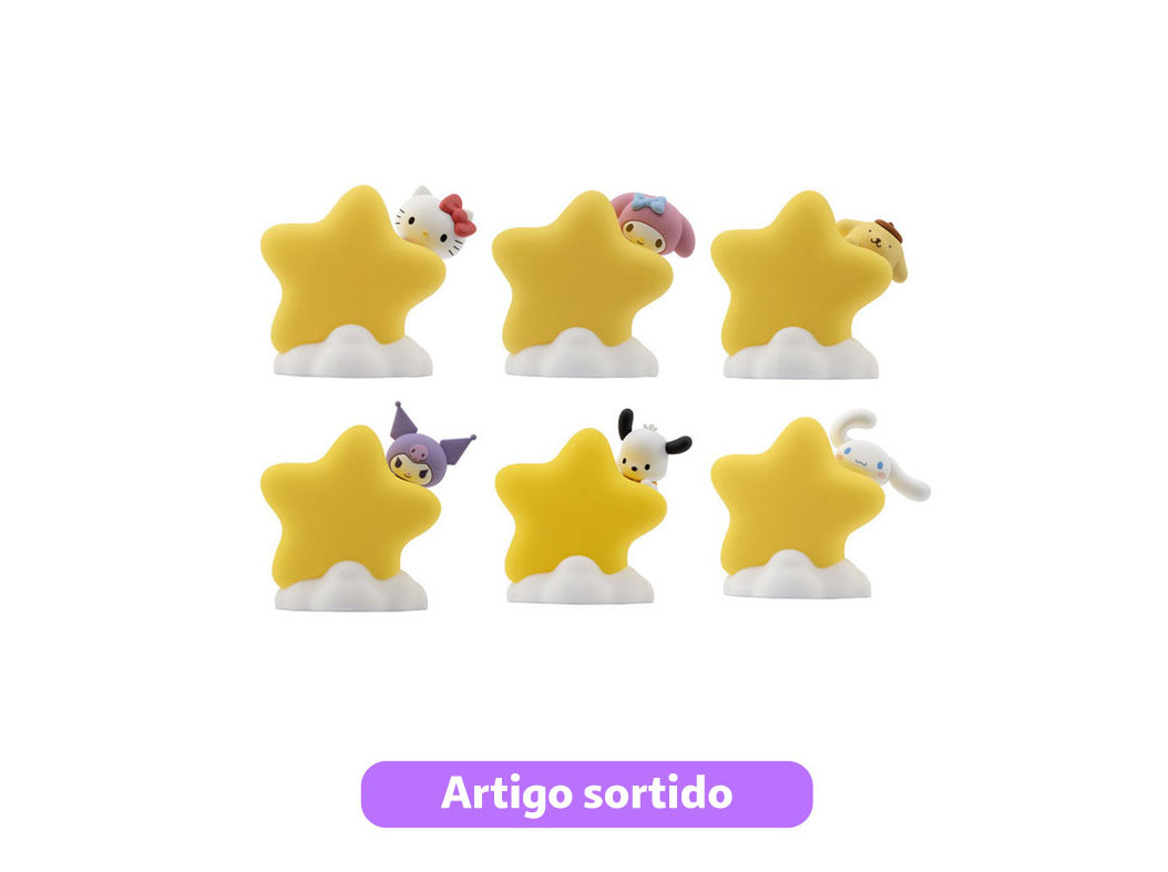 LUZ PRESENÇA HELLO KITTY STAR MODELOS SORTIDOS