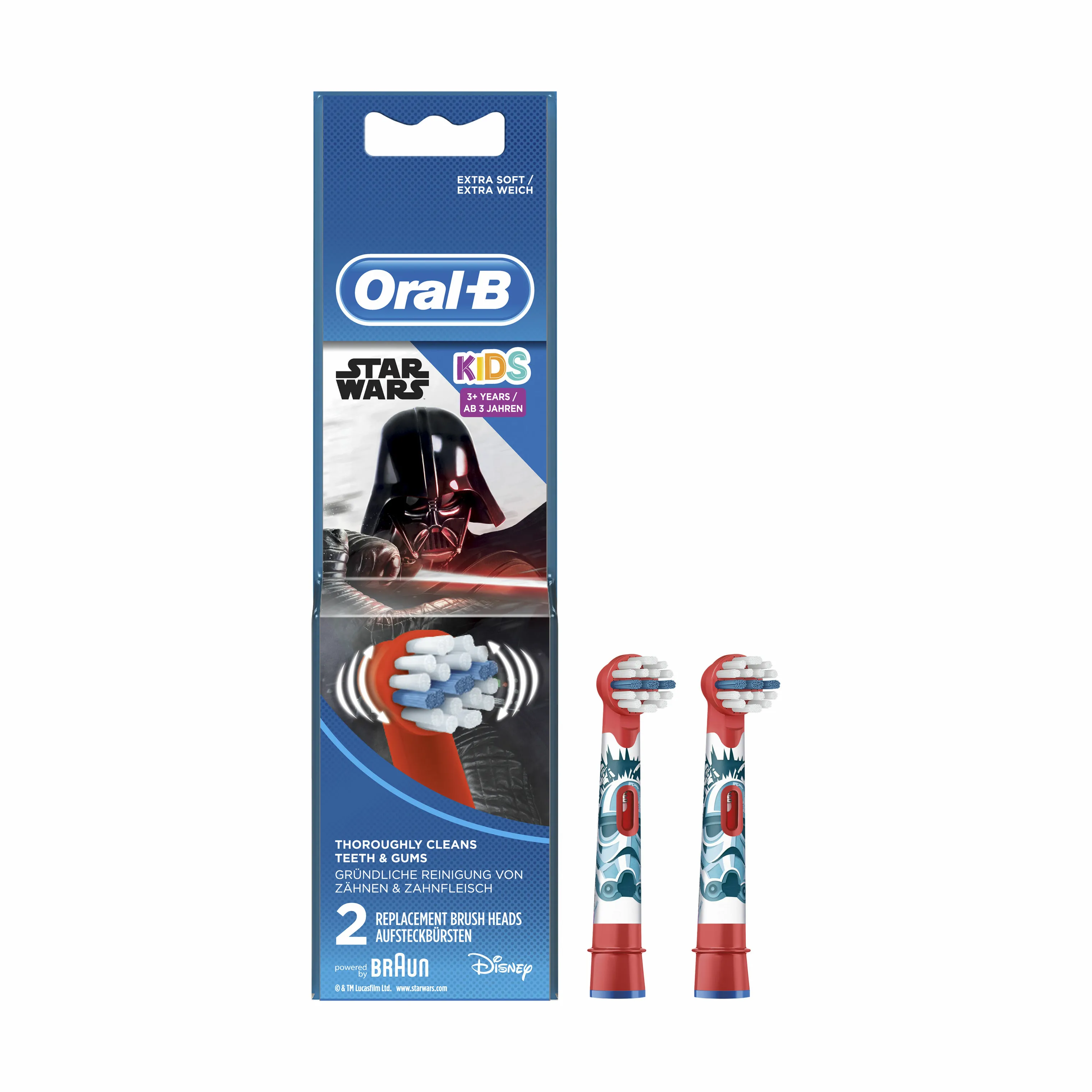 Oral-B Star Wars 2 Tandbørstehoved - 2 stk.