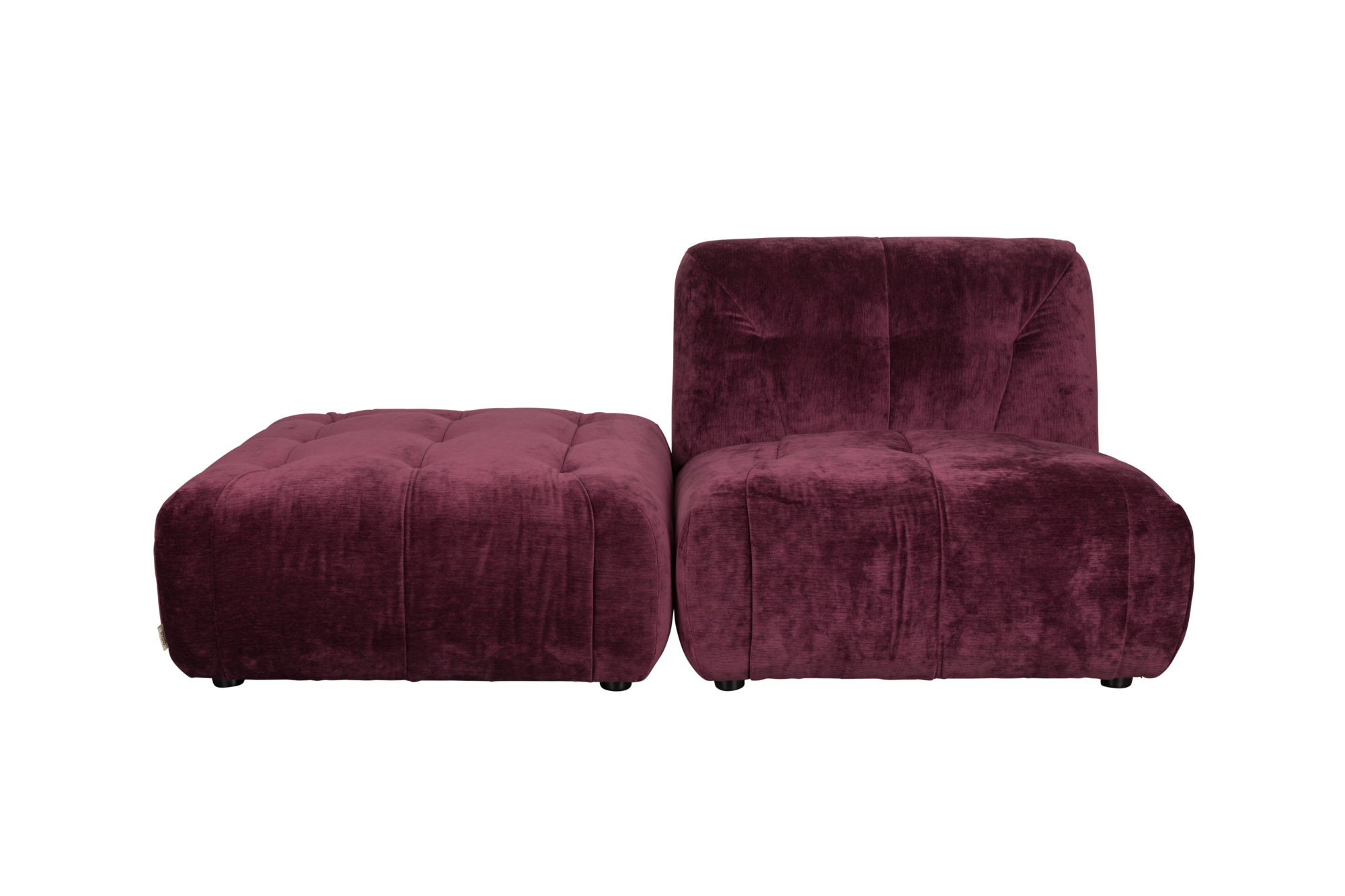 Bank Giada 1-zits Plum