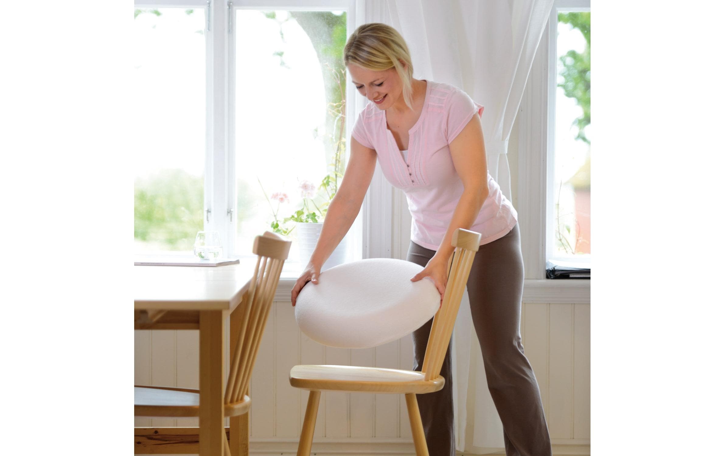 Sit Ring rund mit Bezug 15 cm x 45 cm, 1 StückSitzkissen ringförmig medizinisch