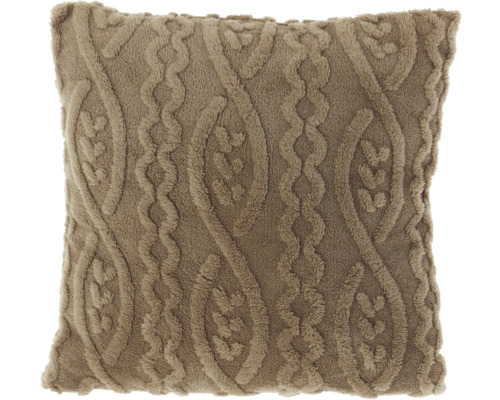 Sierkussen Pleun 45x45 cm taupe