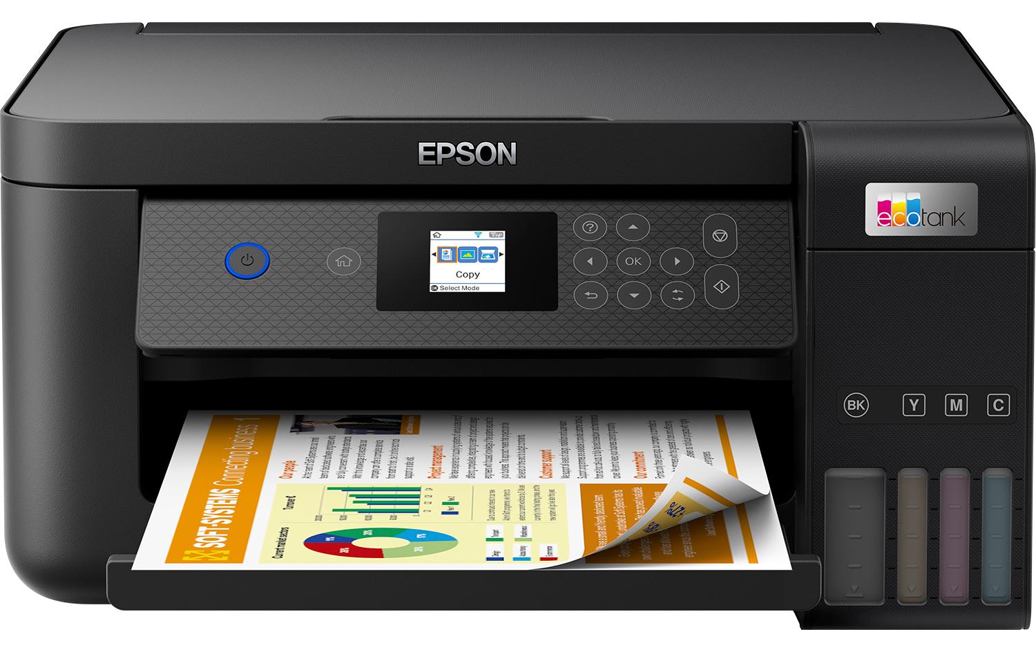 Multifunktionsdrucker EcoTank ET-2850<br>3-in-1-Multifunktions-Tintenstrahldrucker mit Ecotank-System