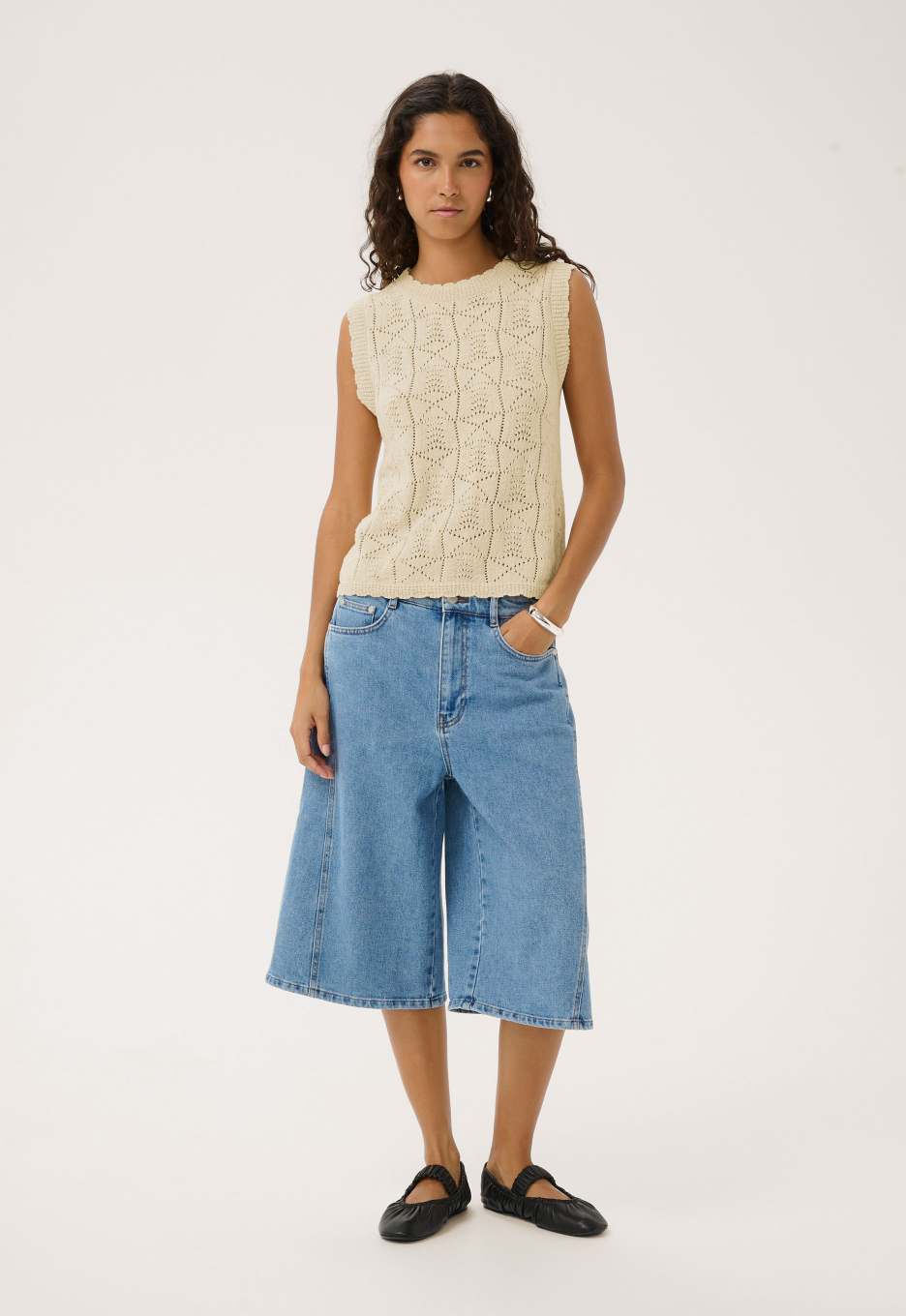 Soaked Flores Top