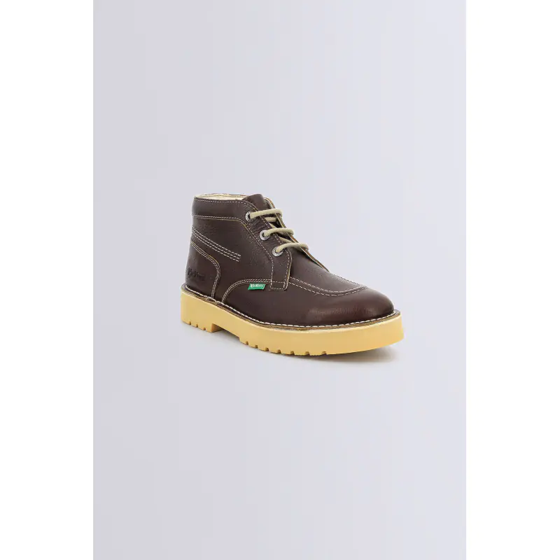 DALTREY CHUCK MARRON FONCE BOTTINES Cuir Homme