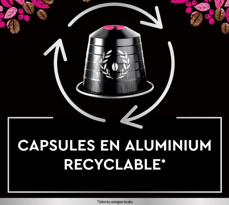 60 Capsules compatibles Nespresso® - Espresso Intense n°9 - CARTE NOIRE