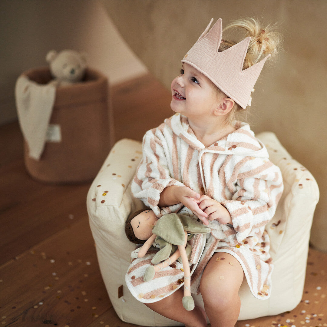 Jollein kinderfauteuil twill natural