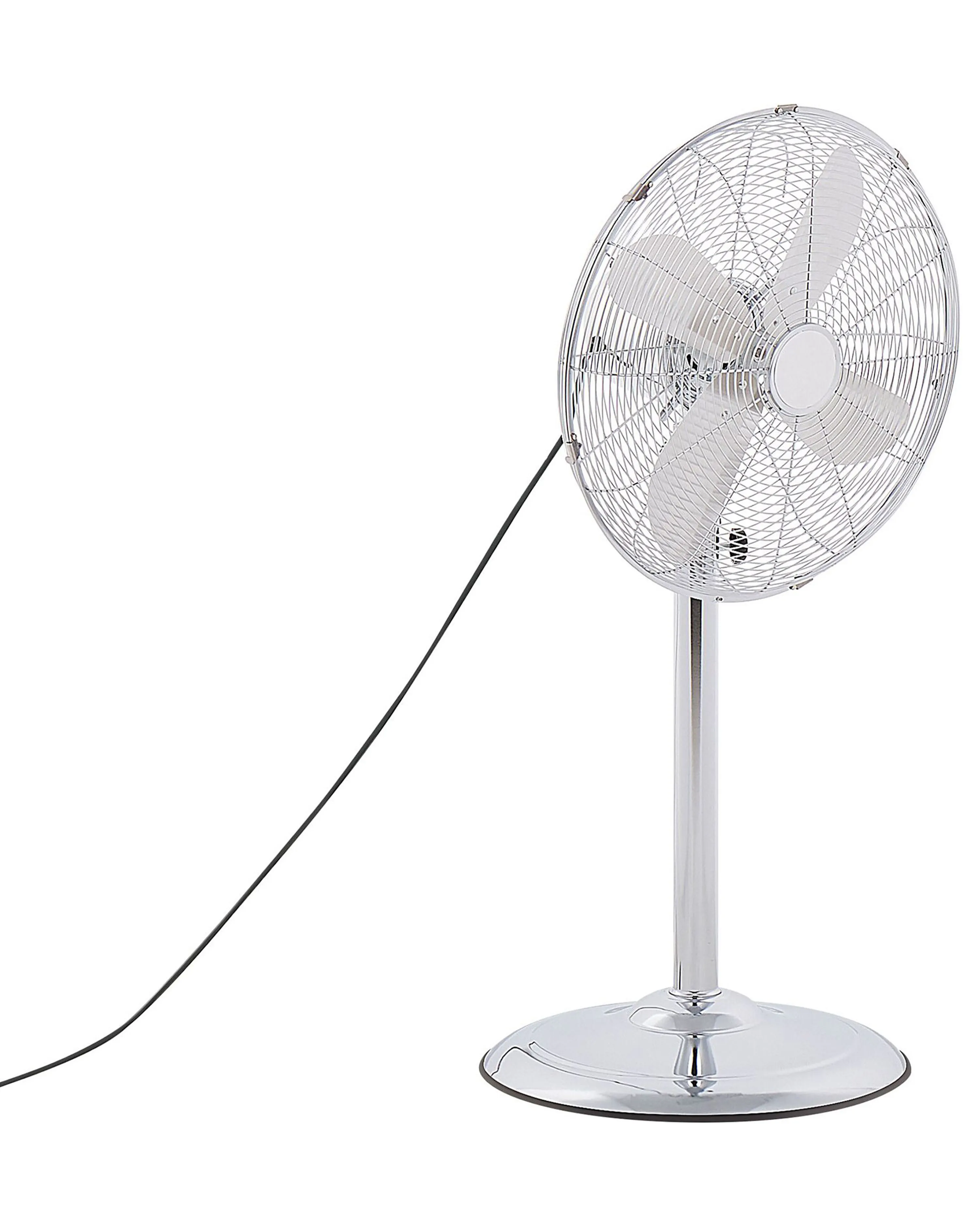 Staande ventilator TRENT Zilver