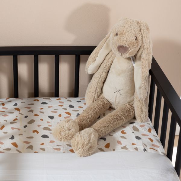 Kidsmill Boutique Babykamer Zwart / Brass | Bed 60 x 120 cm   Commode   Kast 2-Deurs