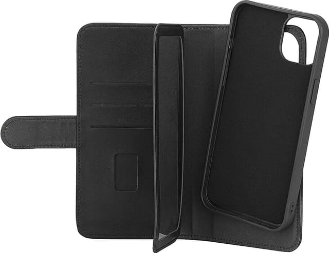 Gear 2-i-1 iPhone 15 Plus 7-kort pungetui (sort)