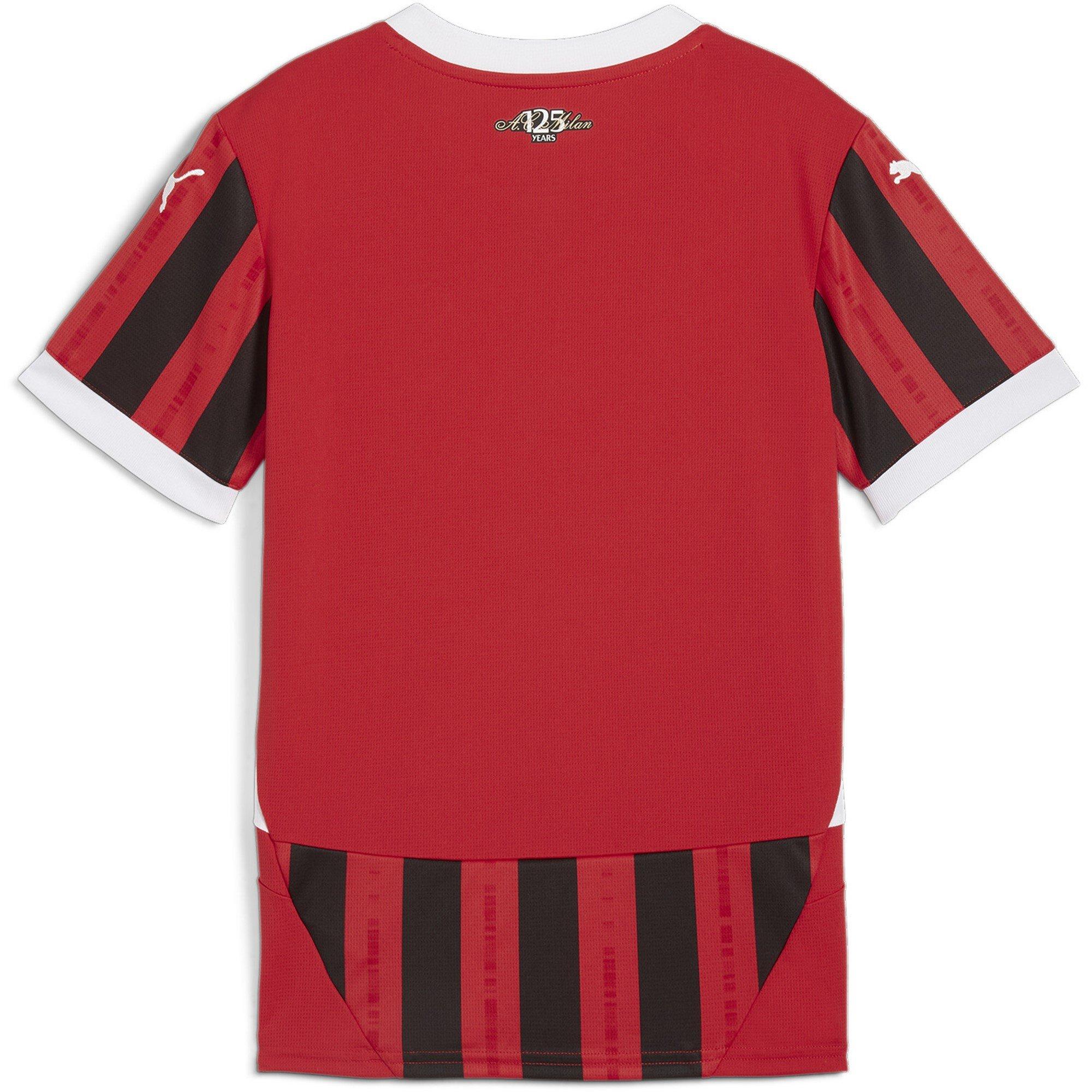 Puma AC Milan Home Shirt 2024 2025 Juniors