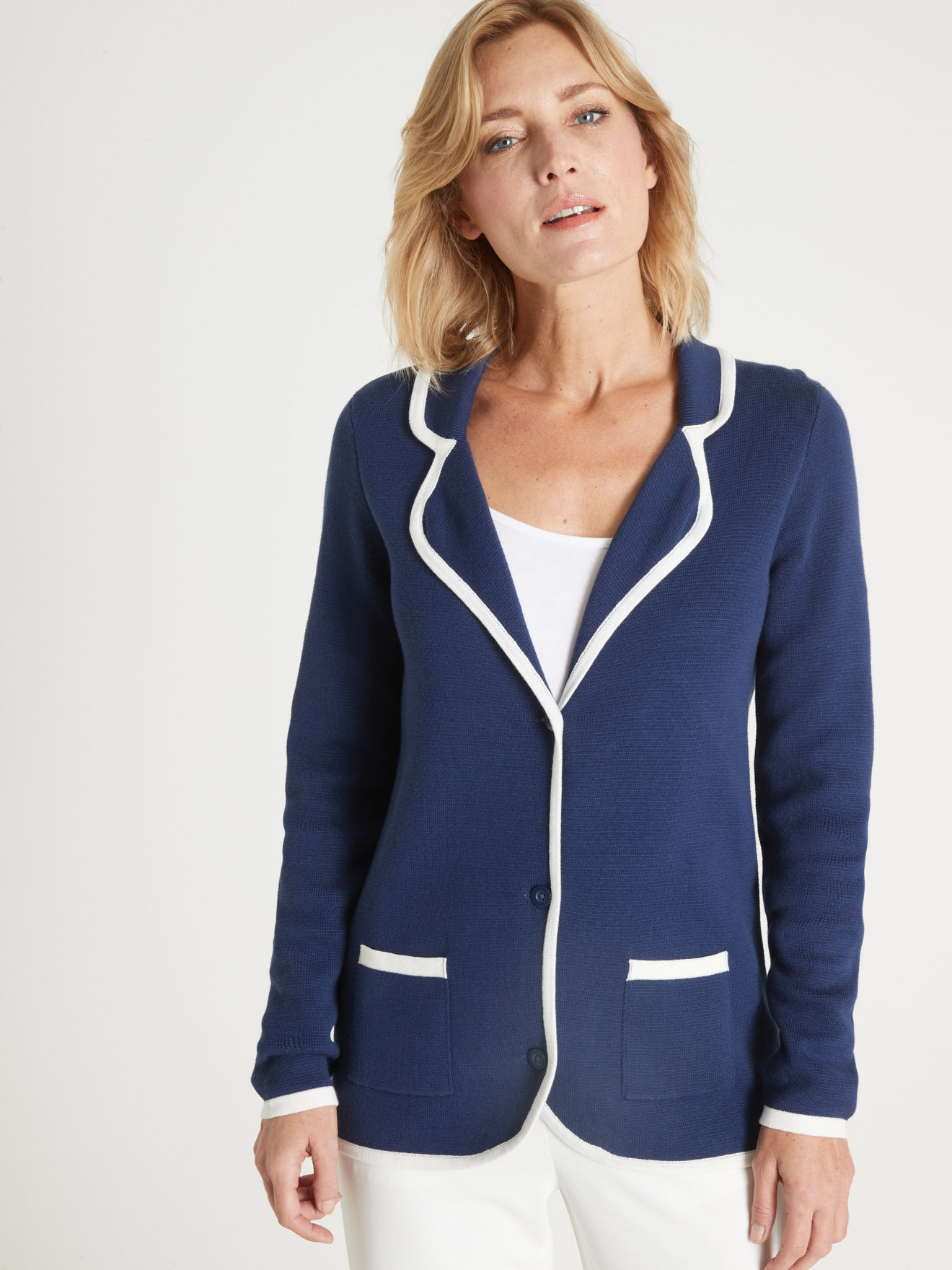 Gilet veste en maille milano