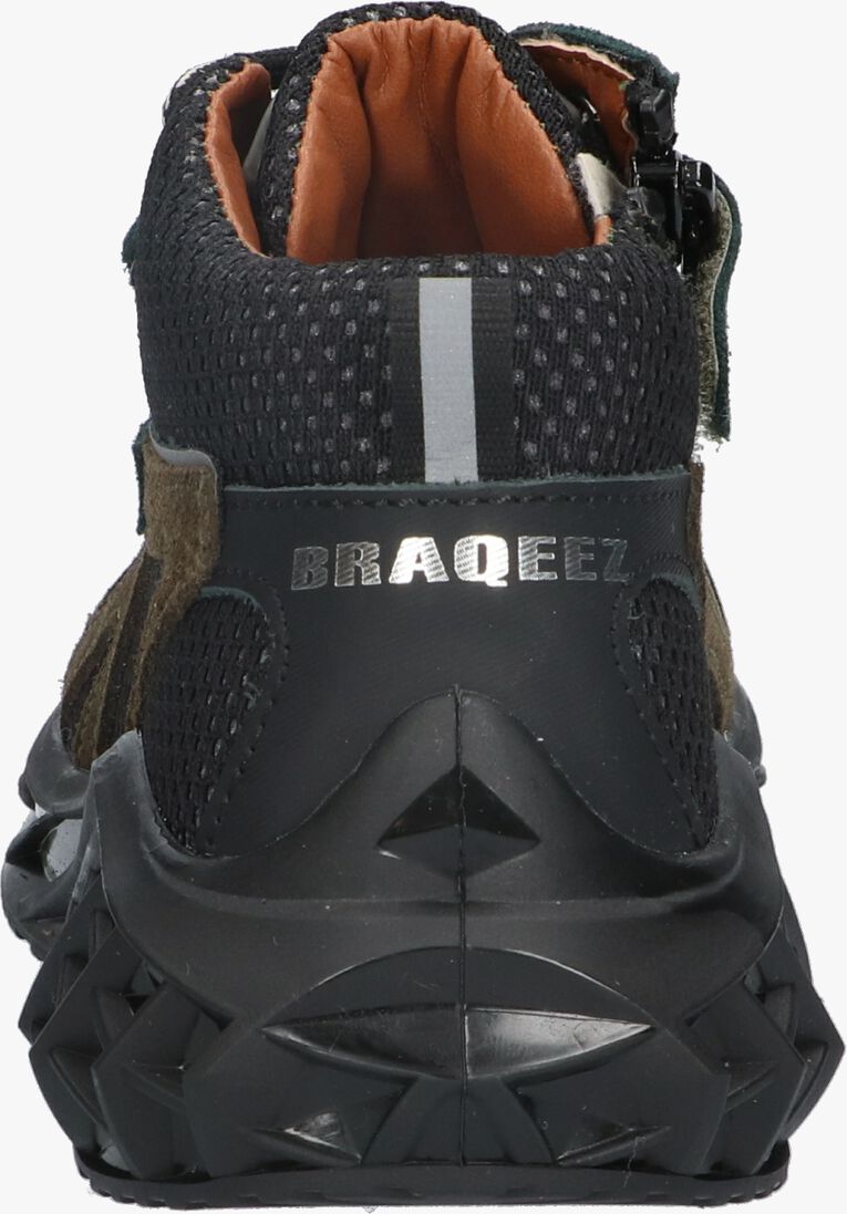 BRAQEEZ groene braqeez hoge sneaker andre amsterdam